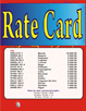 Rate Card