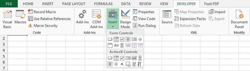 VBA Project environment